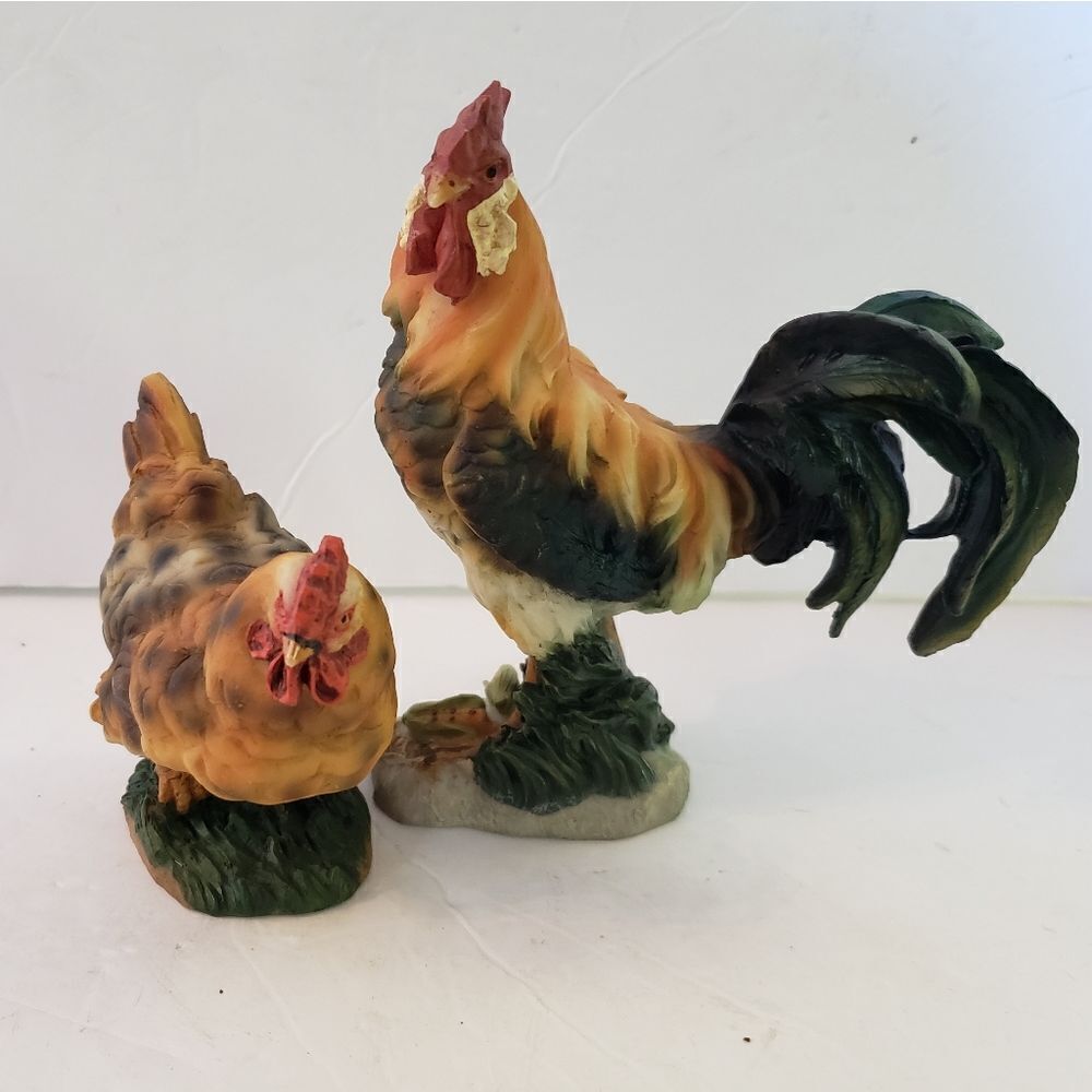 Rooster & Hen Set - Picture 7 of 10